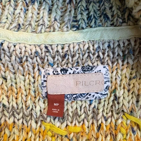 Pilcro Anthropologie Embroidered Sun Cardigan - Picture 9 of 10